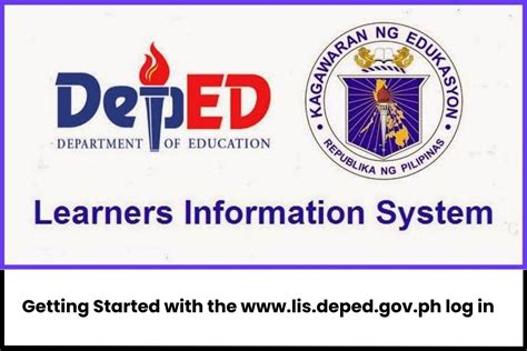 lis .deped.gov.ph|Getting Started with the LIS .